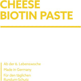 GimCat Cheese Biotin Paste - Mit aromatischem Käse, Zink und Leinöl für Fell, Haut und Krallen - 1 Tube (1 x 200 g)