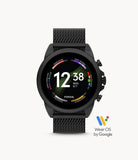 Fossil Herren Touchscreen Smartwatch 6. Generation mit Lautsprecher, Alexa Built-in, Herzfrequenz, NFC und Smartphone Benachrichtigungen