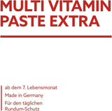 GimCat Multi-Vitamin Paste Extra - Katzensnack mit Fischöl für ein starkes Immunsystem und den Zellstoffwechsel - 1 Tube (1 x 50 g)