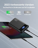 Power Bank, 20000mAh Powerbank schnellladefunktion USB C Input & Output, 22.5W Externer Handyakkus