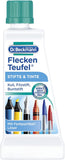 Dr. Beckmann Fleckenteufel Fetthaltiges & Saucen | Spezialfleckentferner gegen Fettflecken, Schokoladen-Flecken, u.v.m. | 50 ml