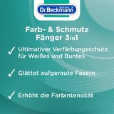 Dr. Beckmann Farb & Schmutzfänger Advanced| langanhaltender Farbschutz| mit Mikrofaser und Farbfangmolekülen für Farbbrillanz | 100 Tücher