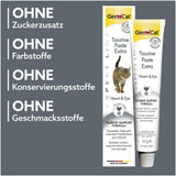 GimCat EXPERT LINE Taurine Paste Extra - Funktionaler Katzensnack fördert Herzfunktion und Sehkraft - 1 Tube (1 x 50 g)