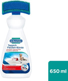 Dr. Beckmann Teppich Flecken-Bürste | Teppichreiniger zur Entfernung selbst hartnäckiger Flecken und Gerüche | inkl. Bürstenapplikator | 650 ml