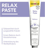 GimCat EXPERT LINE Relax Paste - Funktionaler Katzensnack unterstützt Entspannung und Wohlbefinden der Katze - 1 Tube (1 x 50 g)