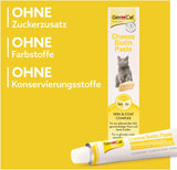 GimCat Cheese Biotin Paste - Mit aromatischem Käse, Zink und Leinöl für Fell, Haut und Krallen - 1 Tube (1 x 200 g)