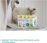 GimCat Mint Tips - Getreidefreier und vitaminreicher Katzensnack mit geschmackvoller Katzenminze - 8er Pack (8 x 40 g)