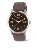 Boccia 3583-01-Men's Watch Analogue Quartz Leather Strap-Brown, ÖZEN SAAT