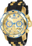 Invicta Pro Diver - SCUBA Herrenuhr, 48mm mit einem goldenen Zifferblatt ÖZENSAAT