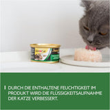 GimCat ShinyCat in Jelly Hühnchen mit Lamm - Nassfutter mit Fleisch und Taurin für Katzen - 24 Dosen (24 x 70 g)