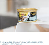 GimCat ShinyCat in Jelly Thunfisch mit Garnelen - Nassfutter mit Fisch und Taurin für Katzen - 24 Dosen (24 x 70 g)