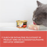 GimCat ShinyCat in Jelly Thunfisch mit Lachs - Nassfutter mit Fisch und Taurin für Katzen - 24 Dosen (24 x 70 g)