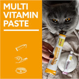 GimCat Multi-Vitamin Paste - Gesunder Katzensnack aktiviert Abwehrkräfte und stärkt das Immunsystem - 1 Tube (1 x 50 g)