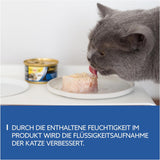 GimCat ShinyCat in Jelly Thunfisch - Nassfutter mit Fisch und Taurin für Katzen - 24 Dosen (24 x 70 g)