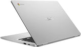 ASUS Chromebook Laptop 35,56cm (14 Zoll, HD, 1366x768, matt) Notebook (Intel Celeron N3350, 8GB RAM, 64GB eMMC, shared, Chrome OS) Silver