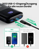 INIU Power Bank, 22.5W Fast Charging 10000mAh PowerBank Klein aber Stark, PD3.0 QC4.0 (USB C Input & Output) externe handyakkus kompatibel mit iPhone 14 13 12 X Pro Max Samsung S21 Xiaomi AirPods iPad ÖZENSAAT