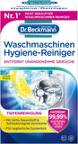 Dr. Beckmann Waschmaschinen Hygiene-Reiniger | Maschinenreiniger mit Aktivkohle | Entfernt unangenehme Gerüche | 250 g