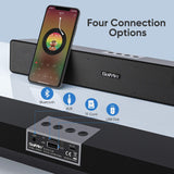 Computer Speaker, PC Speaker Soundbar, 20W Powerful Stereo Mini Soundbar Speaker for Desktop Computer, PC, Laptop