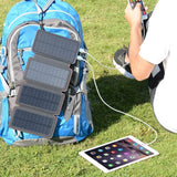 Solar Powerbank 25000mAh Tragbare Solar Ladegerät mit 4 Solarpanels, Outdoor wasserfester externer Akku mit 2 USB Ports für Smartphones, Tablets  ÖZENSAAT