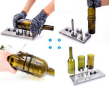 Glasschneider für Flaschen, Glasflaschenschneider DIY-Gerät zum Schneiden von Bier-, Schnaps-, Whiskey-, Alkohol-, Champagnerflaschen, Weinflaschenschneider für runde Flaschenschneider von Camdios