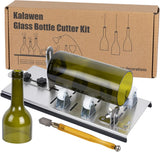 Kalawen Flaschenschneider 5 Verstellbares Rad Glasschneider für Flaschen Set Edelstahl Bottle Cutter DIY-Werkzeug zum Schneiden von runden Flaschen und Flaschenhals