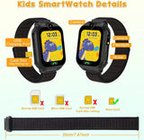 Smartwatch Kinder - 1.68'' Uhr Telefon für Mädchen Jungen mit Anruf, SOS, 18 Spiele, Musik, Kamera, Wecker, Taschenlampe, Kinderuhr Telefonieren Smart Watch Kids Geschenk