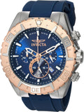 Invicta Aviator Herrenuhr - 49mm Blau ÖZENSAAT