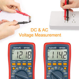 Digital Multimeter, Voltmeter Ohmmeter Amperemeter Mit TRMS 4000 Counts,