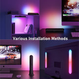 Smart LED Lightbar, RGB Smart LED Lampe mit 19 Dynamischen Modi und Musik Sync Modi, LED Leuchte, TV LED Hintergrundbeleuchtung, Gaming Lampe, Smart LED Lights für PC, TV, Raum