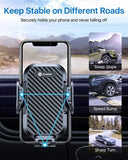 Handyhalterung Auto Saugnapf & Lüftung [Super Saugkraft, Multi-Szenen-Nutzung] handyhalter Auto Smartphone kfz Halterung Auto Kompatibel für iPhone 12/12 Pro/Samsung/Huawei Xiaomi oneplus usw.