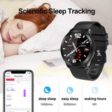 Smartwatch, Activity Tracker, Support Calling, Herzfrequenzmesser, Blutdruck- / Musik-Player, Remote Shot/Stoppuhr/Anti-Lost Kompatibel mit Android und IOS. (48mm)