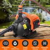 Gartenpumpe, Wasserpumpe (600 W, max. Förderleistung 3200 l/h, max. Hub 36 m, max. Saughöhe 7 m, max. Druck 3,6 bar