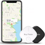 Schlüsselfinder Bluetooth Tracker mit APP, Ultra Dünn Wireless Anti-Lost Key Finder, Bidirektionalem Alarm Item Locator, zum Auffinden von Telefon, Schlüssel, Brieftasche und Gepäck, 2er Pac