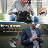 Schlüsselfinder Bluetooth Tracker mit APP, Ultra Dünn Wireless Anti-Lost Key Finder, Bidirektionalem Alarm Item Locator, zum Auffinden von Telefon, Schlüssel, Brieftasche und Gepäck, 2er Pac