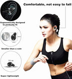 2022 Bluetooth-Kopfhörer, Bluetooth 5.0 Wireless-Ohrhörer in Ear Stereo Sound Mikrofon Mini Wireless Earbuds mit Kopfhörer und tragbarem Ladekoffer für iOS Android PC