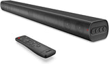 Soundbar 2.0 für TV Geräte,110dB 80W 86cm Bluetooth 5.0 Lautsprecher für Heimkino,HDMI,AUX,SPDIF/Optisch,Sound bar,3D Surround Sound für Monitore