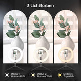 Lichtbox Fotografie, Fotostudio Beleuchtung 70*70*70cm, Schießzelt mit 2 STÜCK 120pcs-LED-Ringlicht, Dimmbare Helligkeit 3000-5000K, faltbares und tragbares Tischbeleuchtungsset mit 6pcs Hintergründe