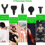 Massagepistole Massage Gun Muskel Massagegerät Elektrisches Handmassagegerät Faszien Tiefengewebe für Tragbares mit Leisem Bürstenlosem Motor 3200 mAh Deep Tissue Massager