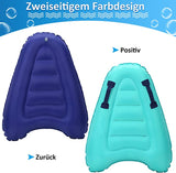 Aufblasbares Bodyboard mit Griffen, Surfbrett Kinder Aufblasbar, Schwimmendes Surfbrett, Mini-Schwimmhilfe, Surfbrett für Kinder und Schwimmanfänger; ÖZEN SAAT