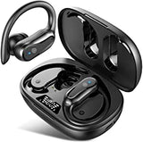 Bluetooth Kopfhörer Sport, In Ear Kopfhörer Kabellos Bluetooth 5.3 HiFi Premium Sound, 48Std Wireless Earbud mit Dual ENC Mics, IP7 Wasserdicht, LED Anzeige, USB-C Ladebox Ohrhörer mit Ohrhaken; ÖZEN SAAT