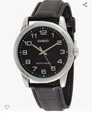 Casio Collection 38mm Herrenuhr Lederband ÖZEN SAAT