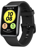 HUAWEI WATCH FIT new Smartwatch, 1,64 Zoll lebendiges AMOLED-Display, 10 Tage Akkulaufzeit, ganztägige SpO2-Überwachung, 24/7 Herzfrequenzüberwachung, Deutsche Version, Einheitsgröße, Graphite Black