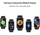 HUAWEI WATCH FIT new Smartwatch, 1,64 Zoll lebendiges AMOLED-Display, 10 Tage Akkulaufzeit, ganztägige SpO2-Überwachung, 24/7 Herzfrequenzüberwachung, Deutsche Version, Einheitsgröße, Graphite Black