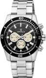 Orphelia Herren-Armbanduhr New wave Chronograph Quarz Edelstahl