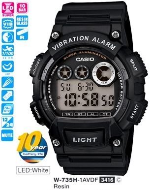 Casio W-735H-1AVDF Men's Watch