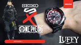 Seiko 5 Sports SRPH65K1 Automatik Herrenuhr One Piece Luffy Limited Edition SRPH65K ÖZEN SAAT