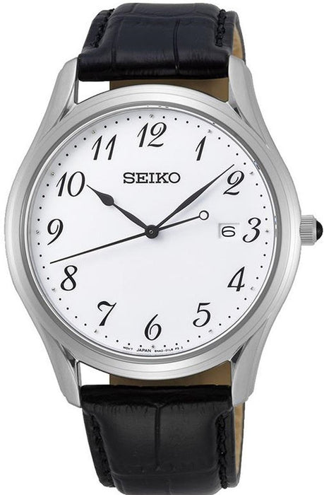 Seiko SUR303P1 42 mm Deri Kordonlu Erkek Kol Saati