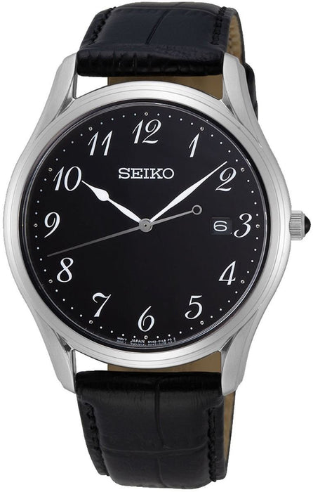 Seiko SUR305P1 39 mm Deri Kordonlu Erkek Kol Saati