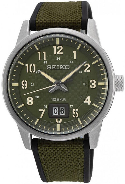 Seiko SUR323P1 41 mm Nato Kordonlu Erkek Kol Saati