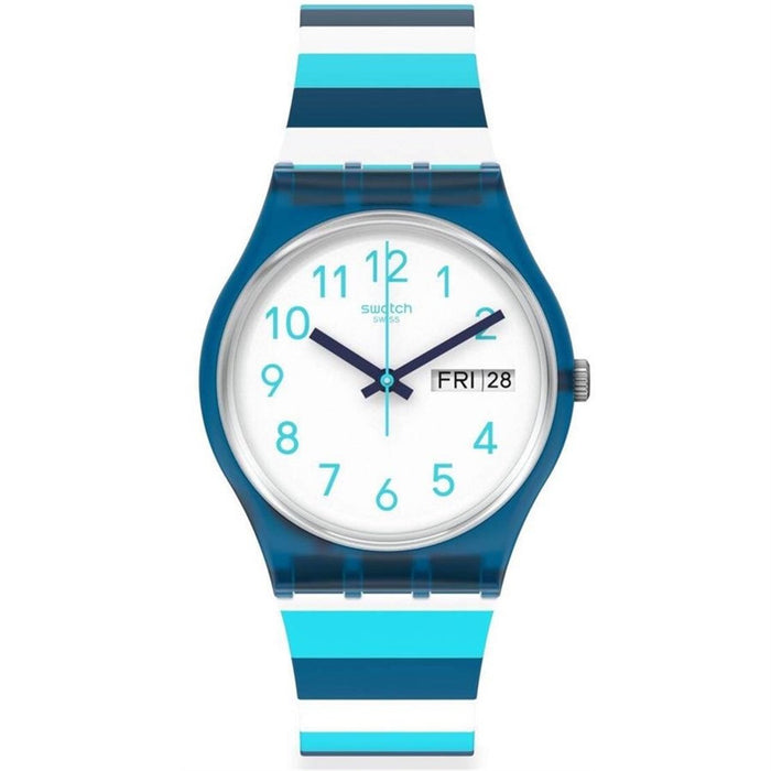 Swatch Gn728 STRIPED WAVES Watch
